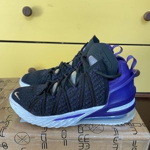 Nike Lebron 18 Gold/Court Purple